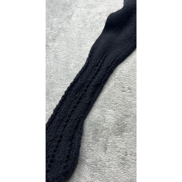 Open Knit Cardigan Shawl Collar Cozy Layering Top Knitwear Sweater - Picture 4 of 7